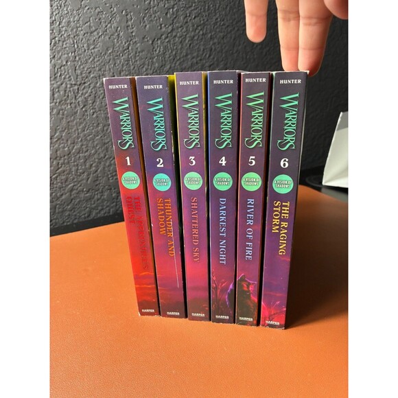 Warriors Dawn of The Claws Prequel Series Vol Set 6 Erin Hunter Paperback Books - Picture 7 of 8